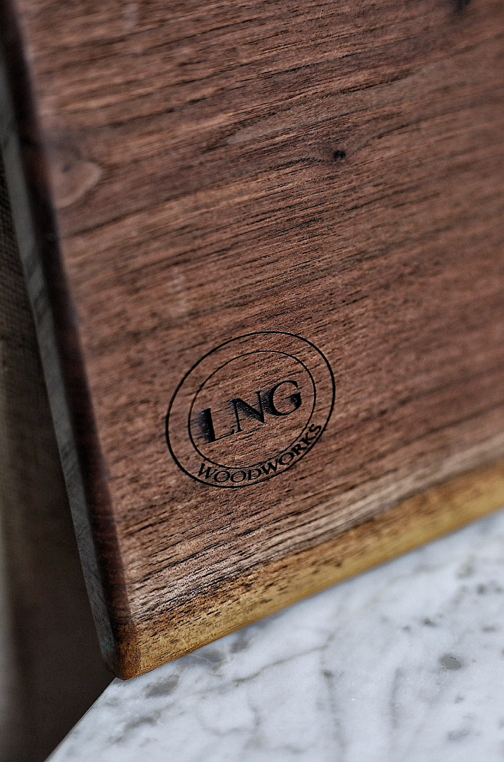 Live edge black walnut and crystal white river epoxy charcuterie/display board 10”X24”3/4”